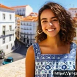 Home 22 효과적인 소셜 엔지니어링 방어 방법 - **A young woman in her early 20s, wearing a stylish, modest sundress on a sunny day in Lisbon. She's...