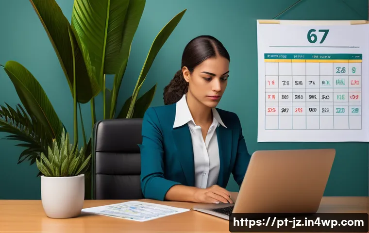 소셜 엔지니어링 공격 대비 체크리스트 - A detailed digital art scene showing a Brazilian office environment where a professional woman cauti...