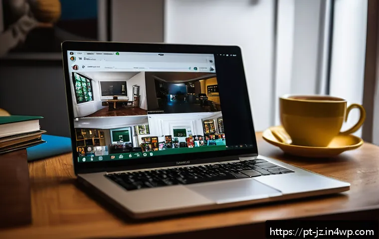 소셜 엔지니어링 공격의 통계와 동향 - A detailed digital artwork showing a cybercriminal creating a fake social media profile on a laptop ...